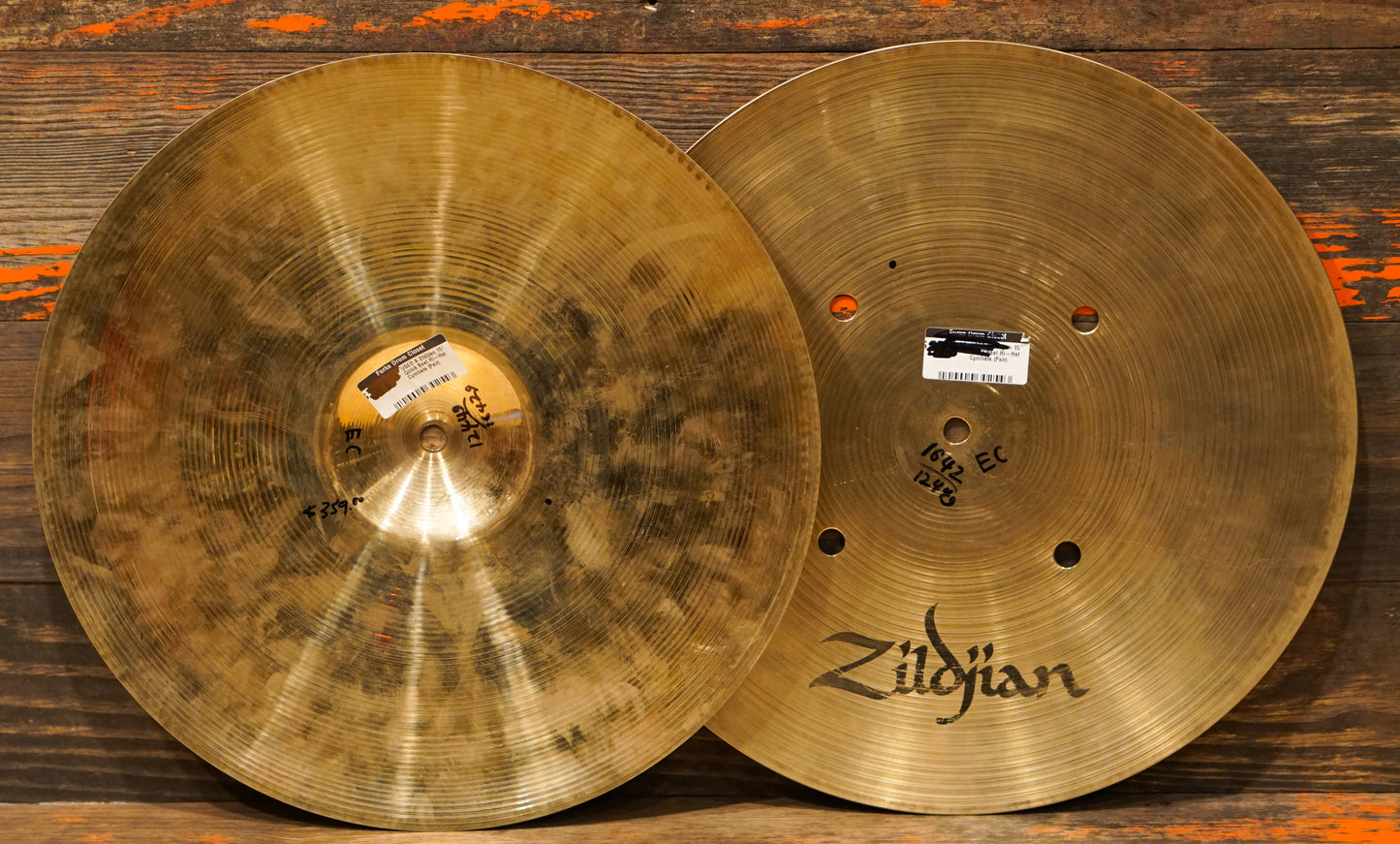 Zildjian 15" Avedis Quick Beat Hi-Hat Cymbals - 1244g/1642g