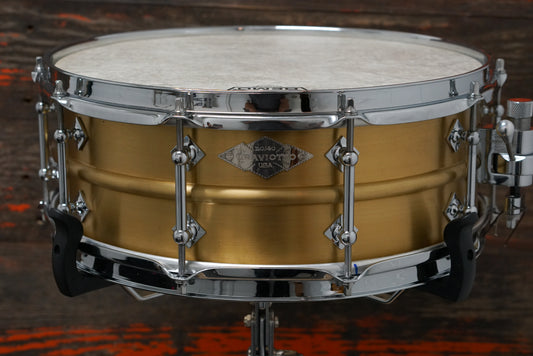 Craviotto 5.5x14" AK Masters Metal Brass Snare Drum - #20/40