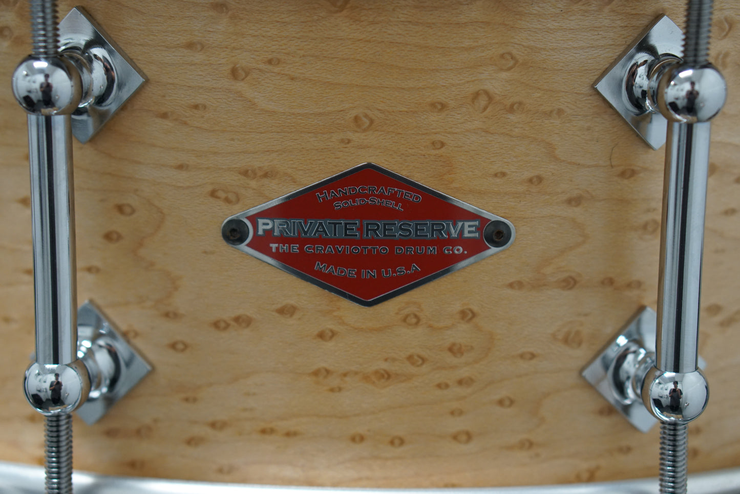 Craviotto 5.5x14" Private Reserve Birdseye Maple Snare Drum