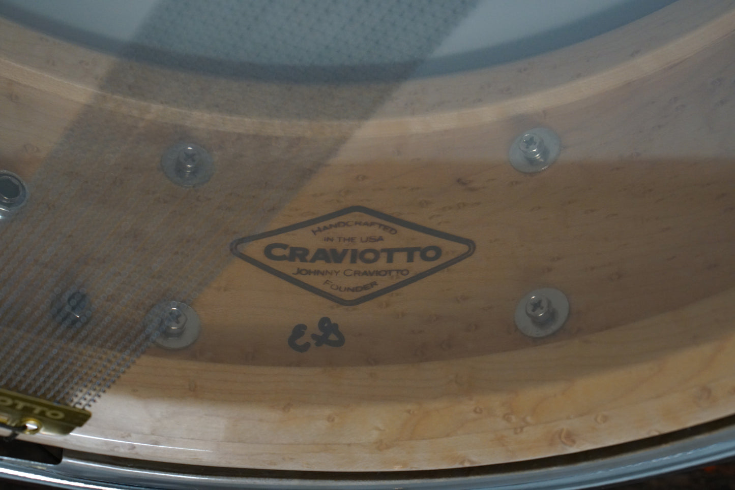 Craviotto 5.5x14" Private Reserve Birdseye Maple Snare Drum
