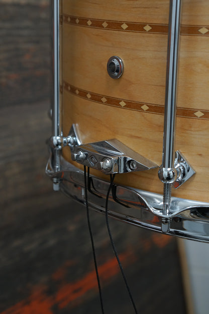 Craviotto 8x14" Maple Snare Drum w/ Double Inlay
