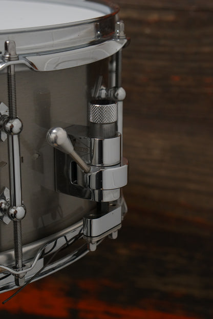 Craviotto 6x14" Solitaire Titanium Snare Drum - Pewter