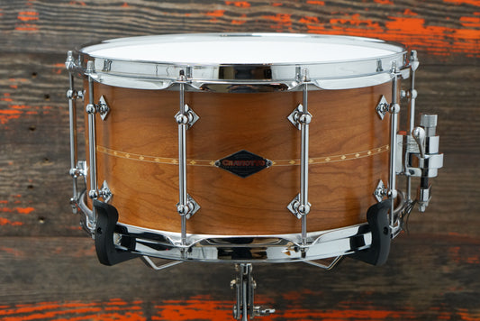 Craviotto 7x14" Cherry Snare Drum w/ Inlay