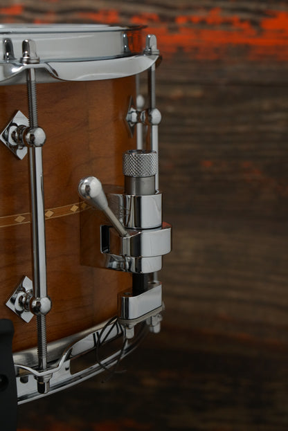 Craviotto 7x14" Cherry Snare Drum w/ Inlay