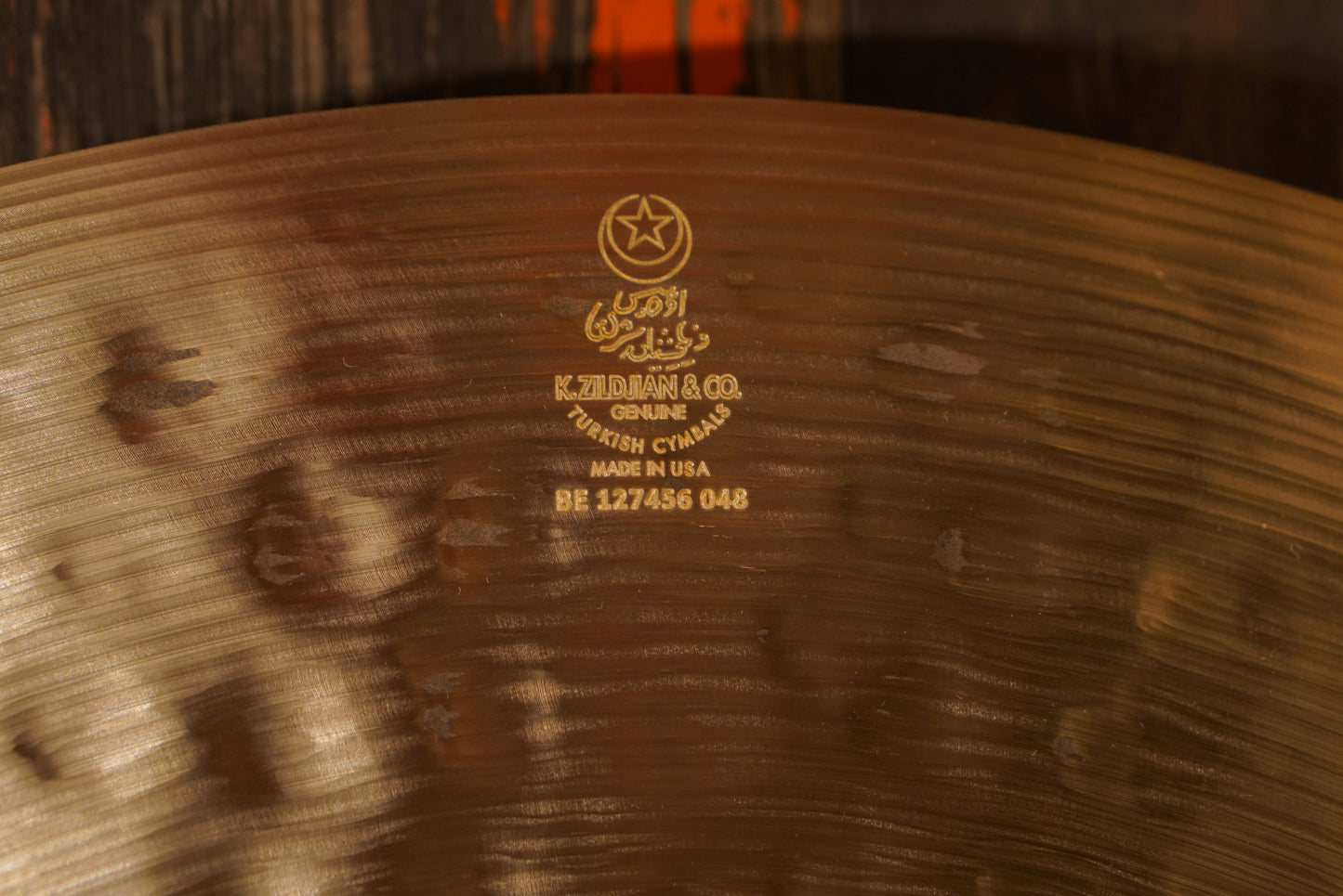 Zildjian 22" K. Constantinople Medium Thin Low Ride Cymbal - 2484g