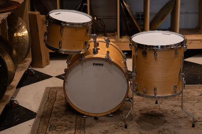 Gretsch 12/14/18" Drum Set - 1970s Satin Natural - Refin