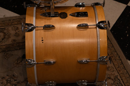 Gretsch 12/14/18" Drum Set - 1970s Satin Natural - Refin