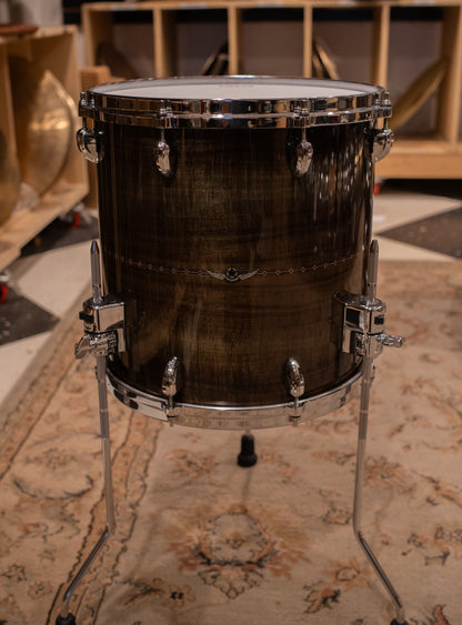 Tama 12/14/18" Star Bubinga Drum Set - Pewter Blue Australian Acacia
