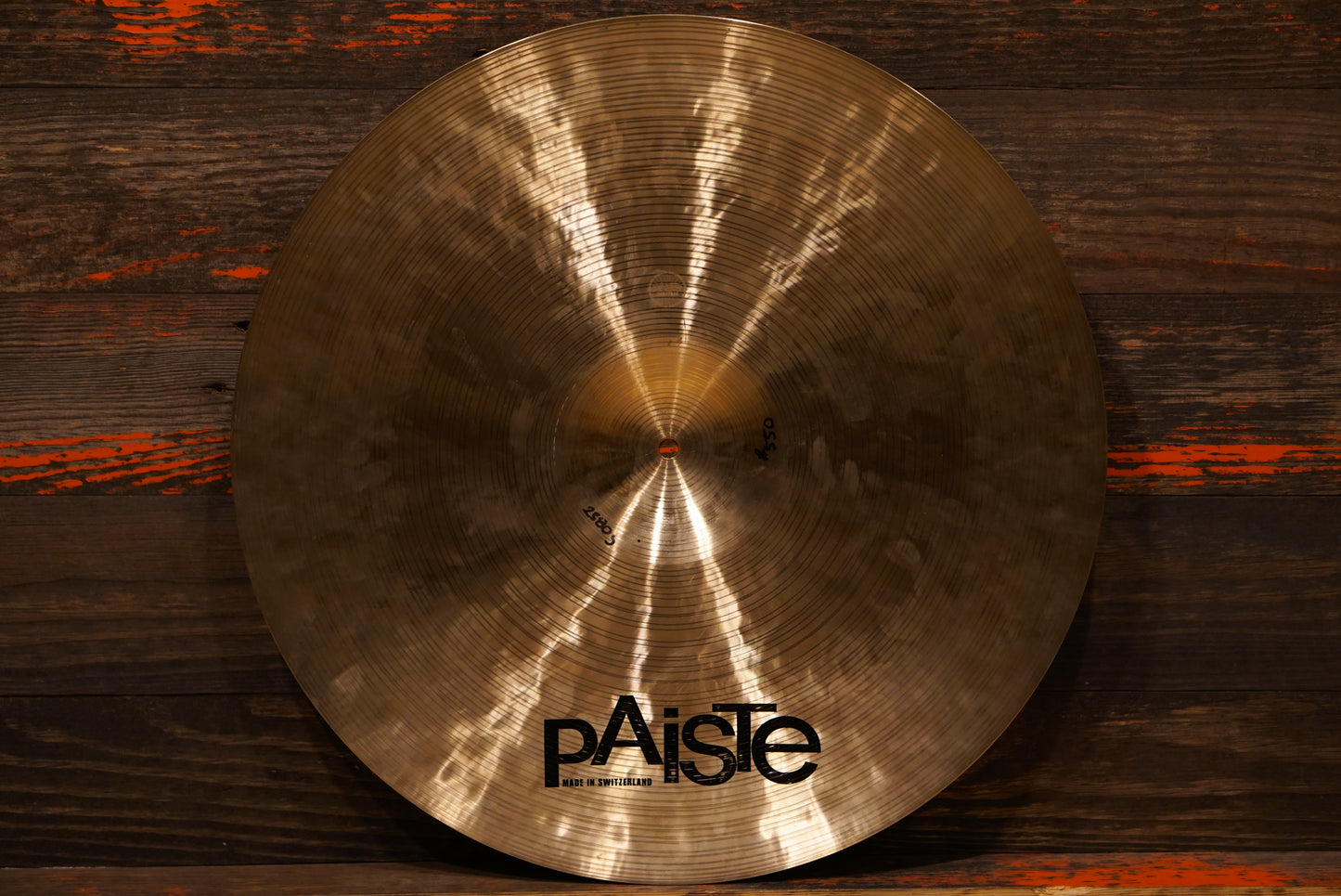 Paiste 22" Masters Dark Crash/Ride Cymbal - 2380g