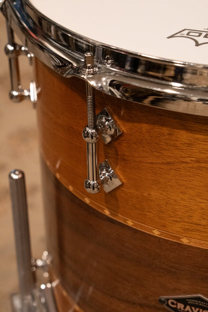 Craviotto 12/14/20" Walnut/Mahogany Drum Set - 2024