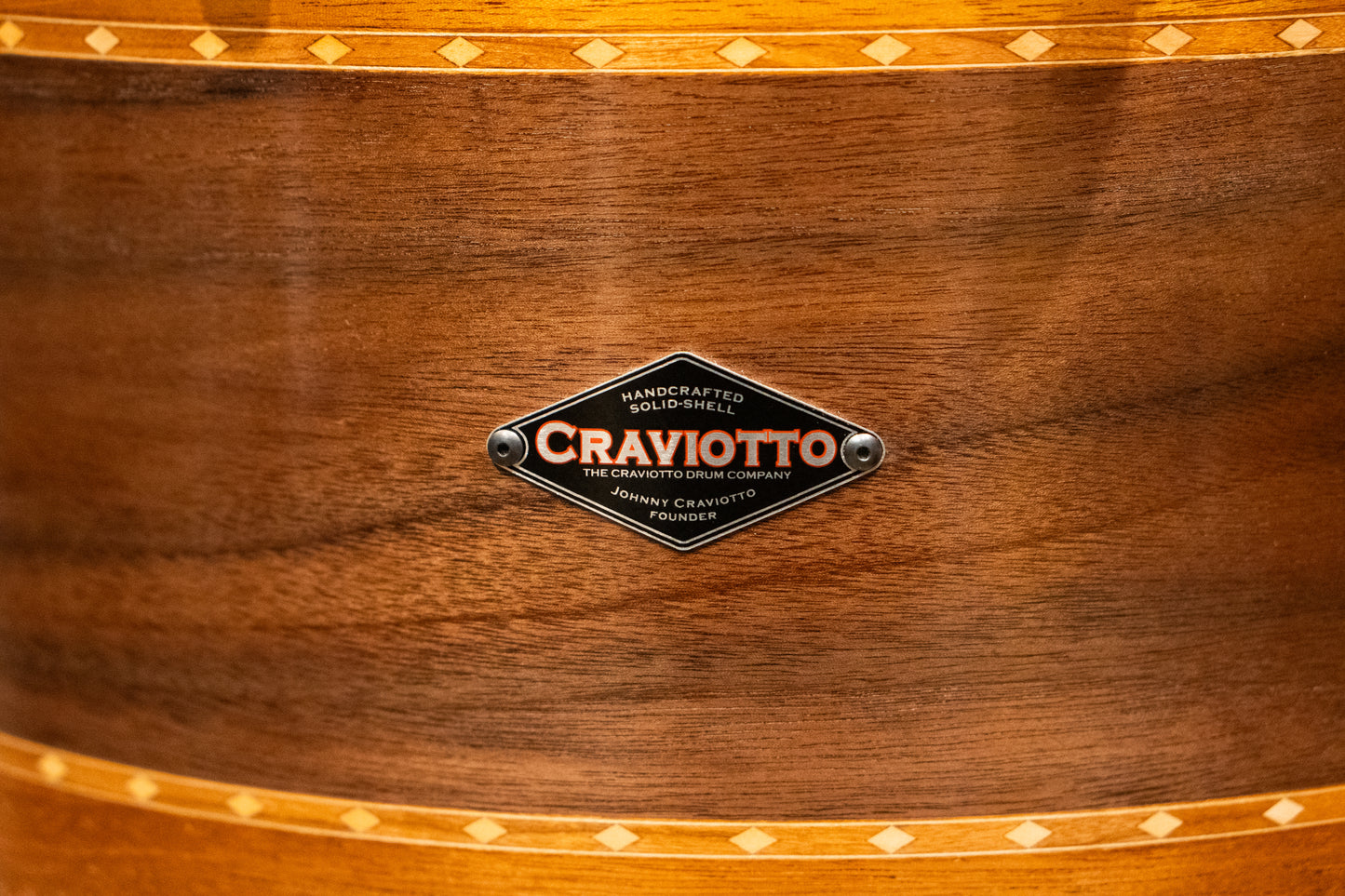 Craviotto 12/14/20" Walnut/Mahogany Drum Set - 2024