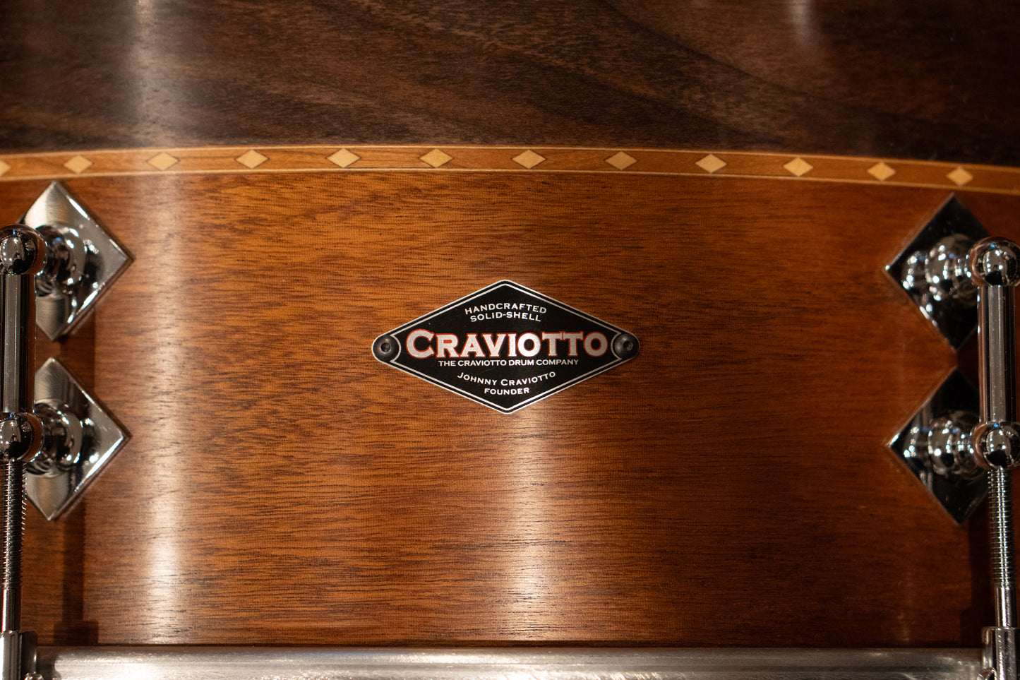 Craviotto 12/14/20" Walnut/Mahogany Drum Set - 2024