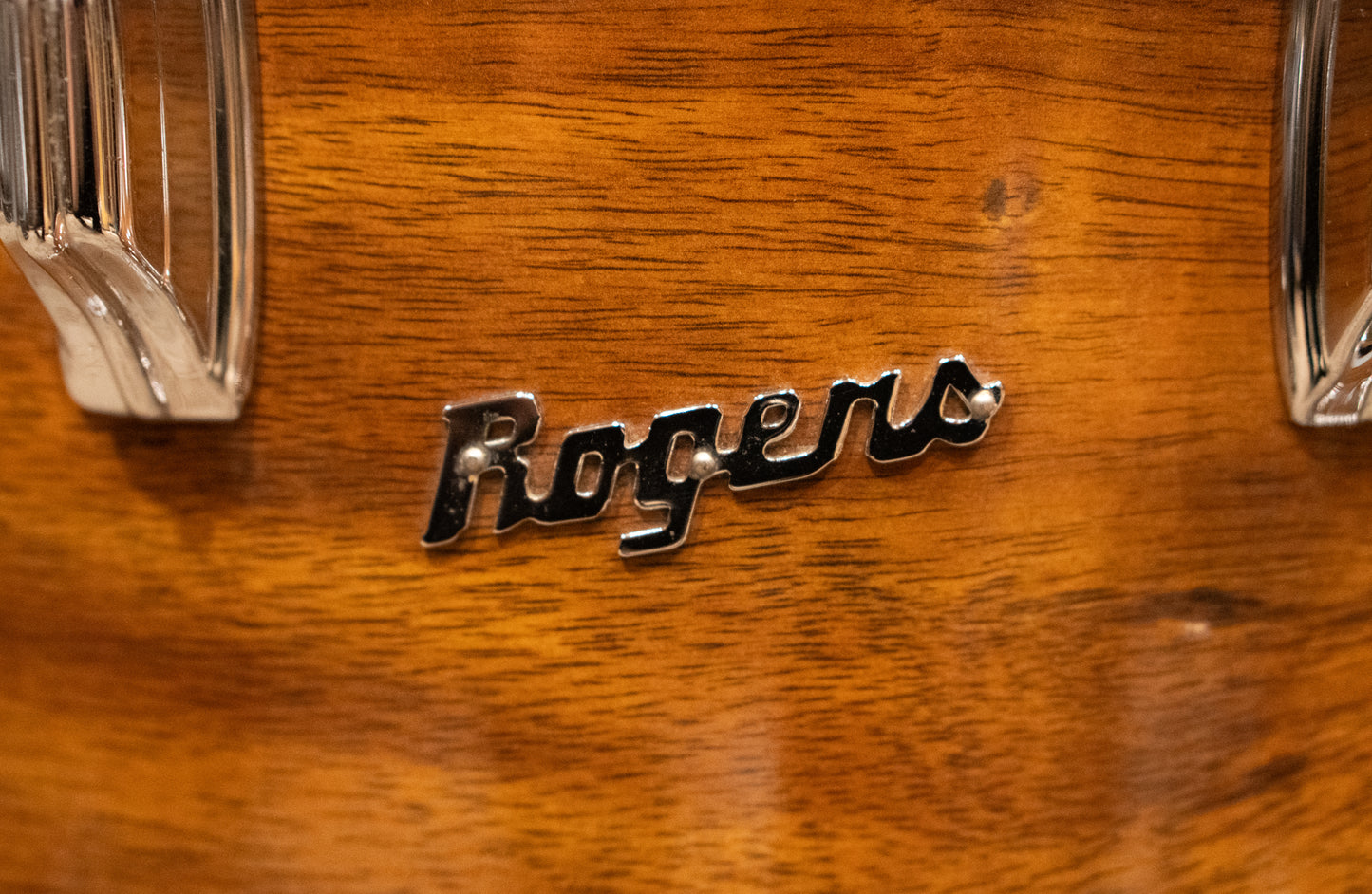 Rogers 12/14/18" Drum Set - 1970s Koa Veneer