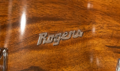 Rogers 12/14/18" Drum Set - 1970s Koa Veneer