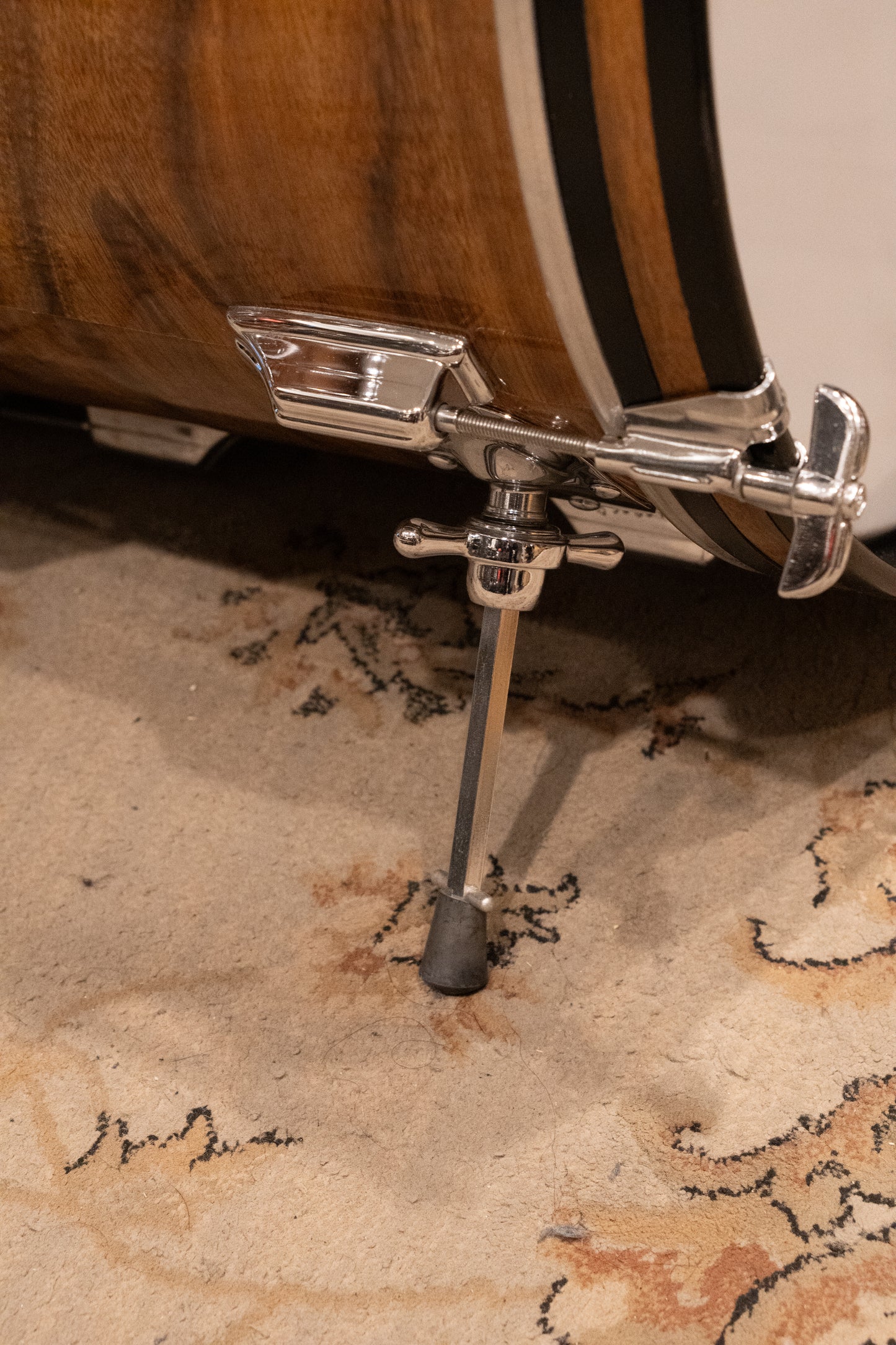 Rogers 12/14/18" Drum Set - 1970s Koa Veneer