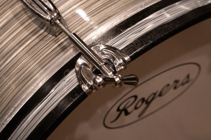 Rogers 12/14/20/5x14" Drum Set - 1960s Steel Grey Ripple Pearl