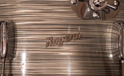 Rogers 12/14/20/5x14" Drum Set - 1960s Steel Grey Ripple Pearl