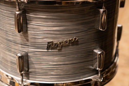Rogers 12/14/20/5x14" Drum Set - 1960s Steel Grey Ripple Pearl