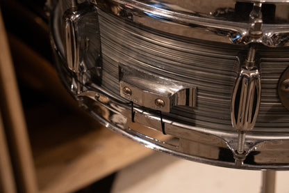 Rogers 12/14/20/5x14" Drum Set - 1960s Steel Grey Ripple Pearl