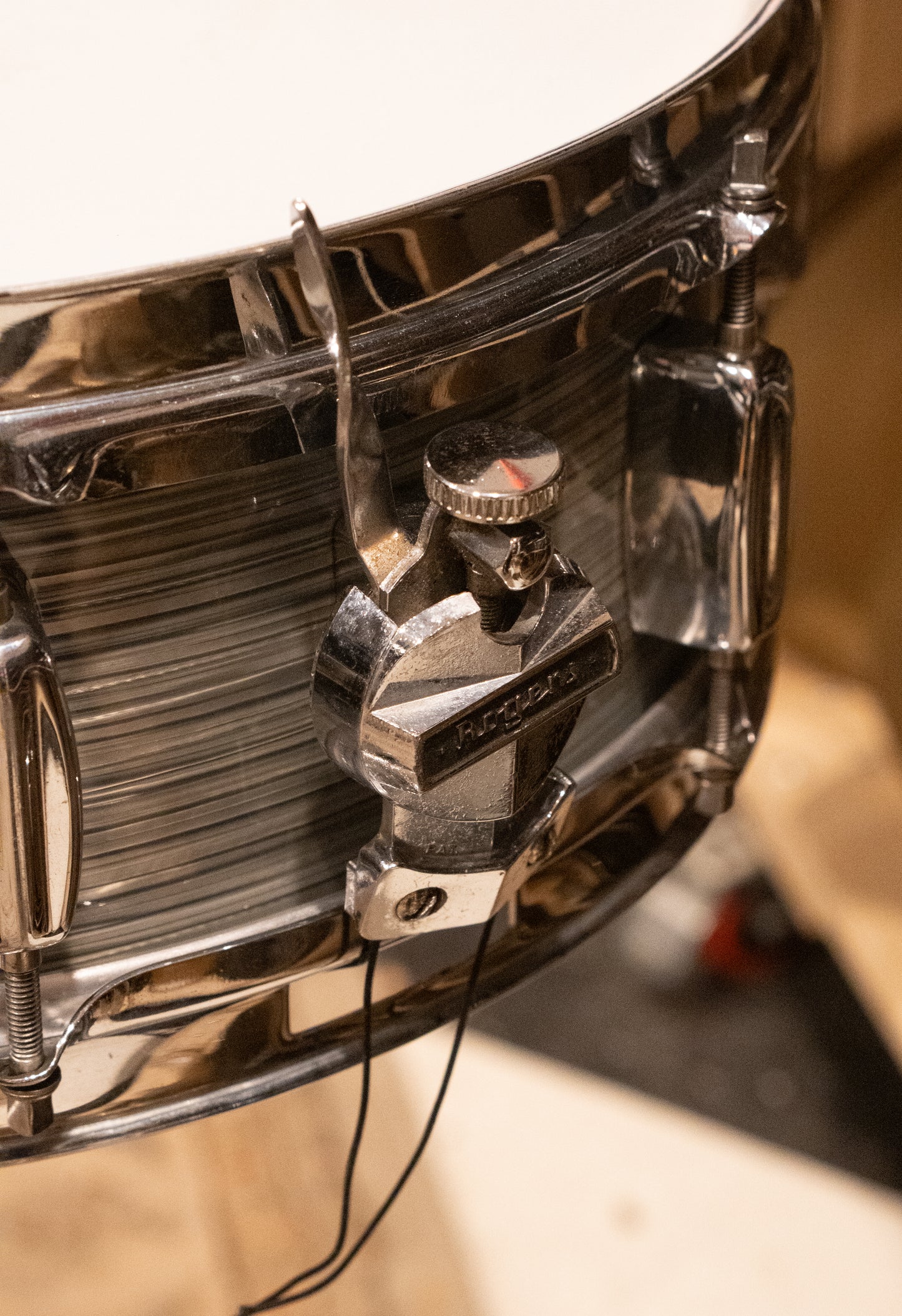 Rogers 12/14/20/5x14" Drum Set - 1960s Steel Grey Ripple Pearl