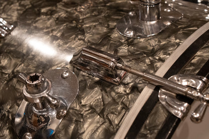 Rogers 12/14/20" Drum Set - 1960s - Black Diamond Pearl