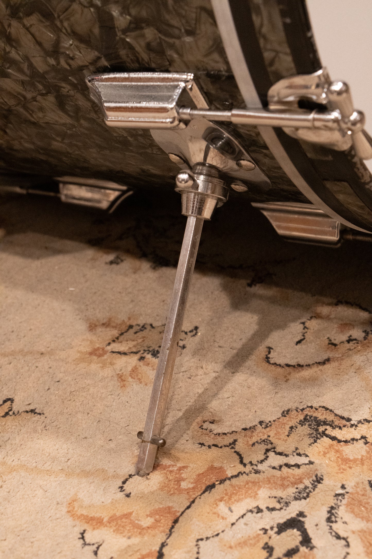 Rogers 12/14/20" Drum Set - 1960s - Black Diamond Pearl