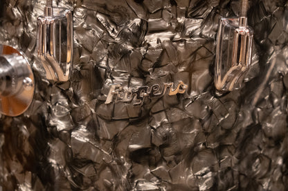 Rogers 12/14/20" Drum Set - 1960s - Black Diamond Pearl