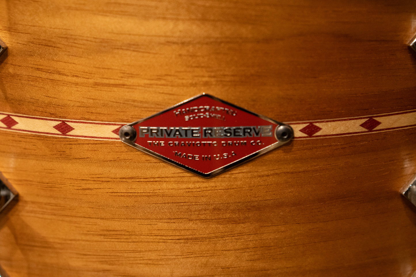 Craviotto 12/14/18/6.5x14" Private Reserve Blackwood Drum Set - 2022