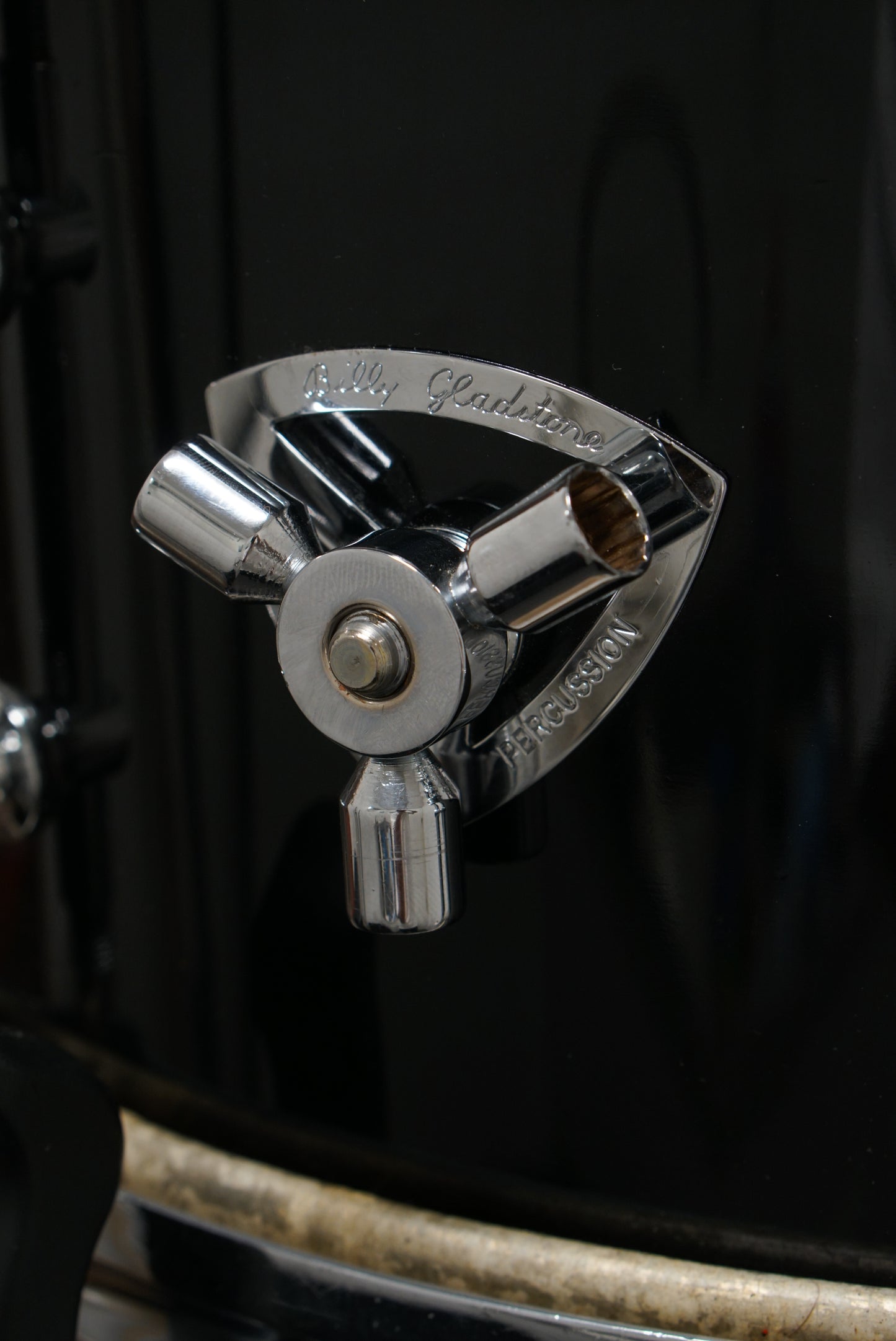 Lang Percussion 7x14" Gladstone 3-Way Snare Drum - Black Lacquer