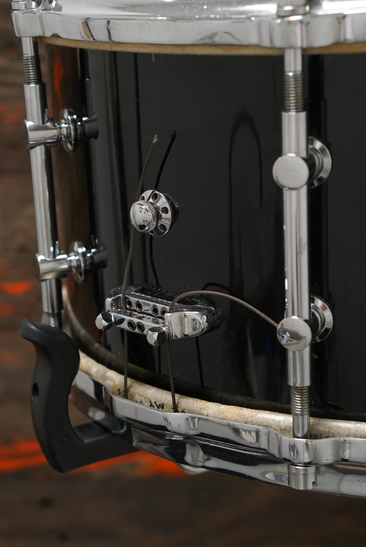 Lang Percussion 7x14" Gladstone 3-Way Snare Drum - Black Lacquer