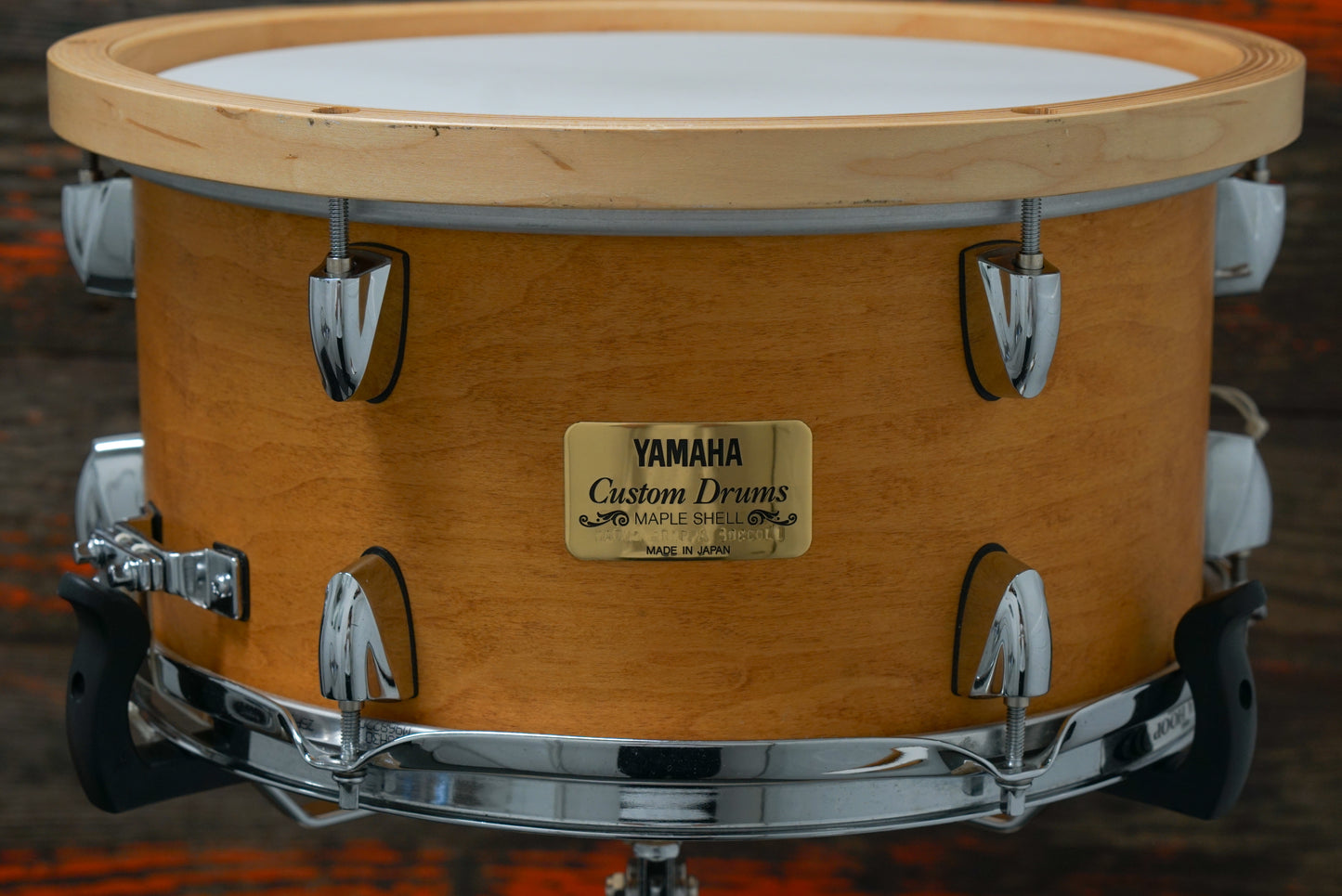 Yamaha 6.5x13" Maple Custom Snare Drum - Natural