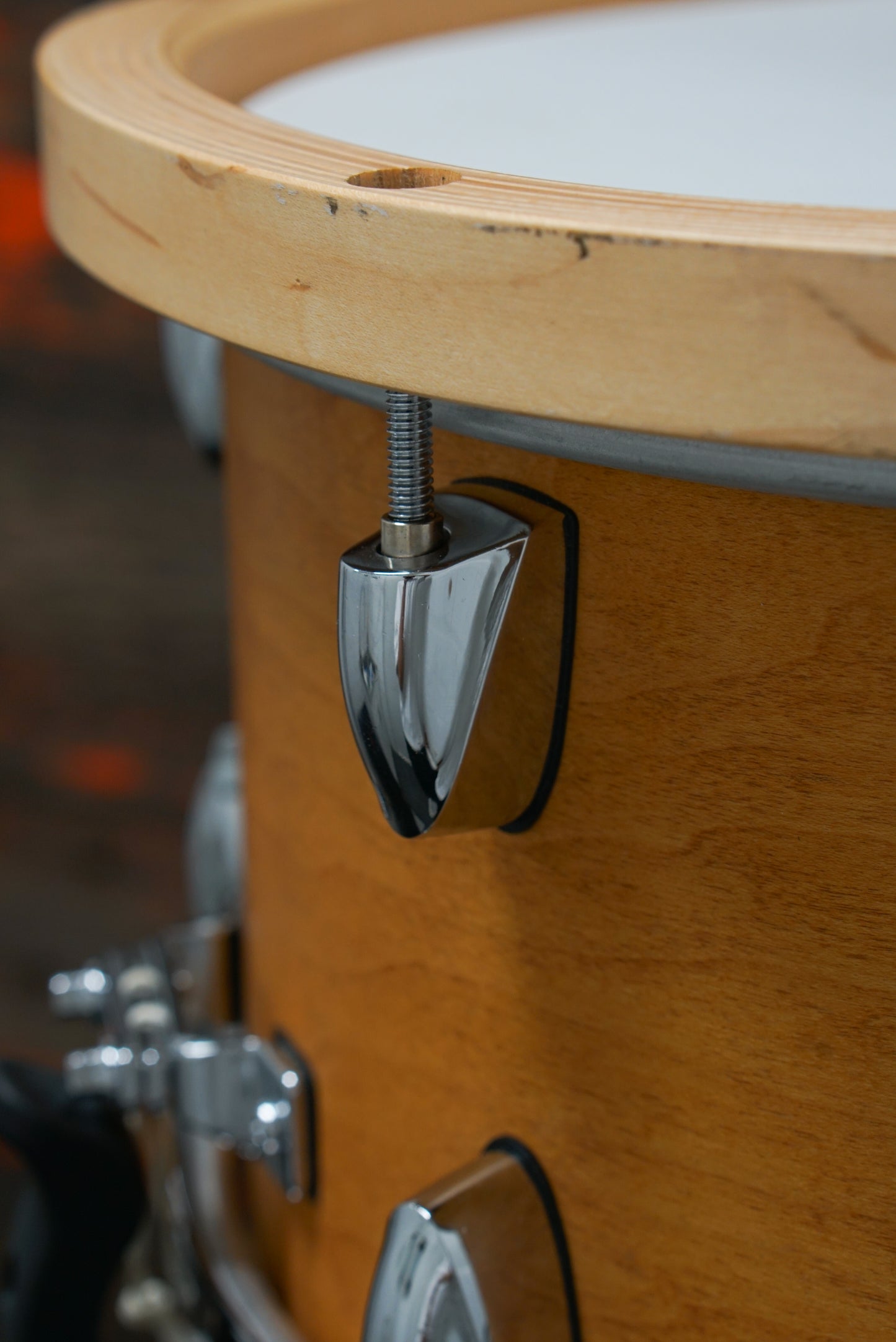 Yamaha 6.5x13" Maple Custom Snare Drum - Natural