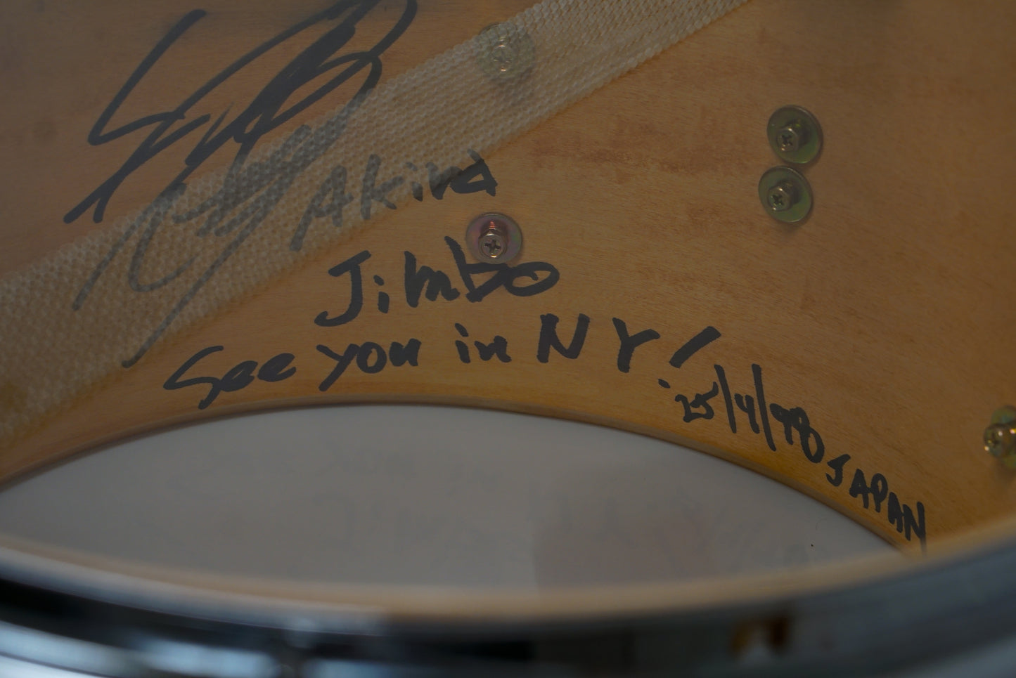 Yamaha 6.5x13" Maple Custom Snare Drum - Natural