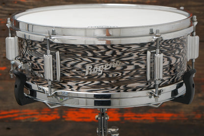 Rogers 5x14" Luxor Snare Drum - 1960s Black Onyx