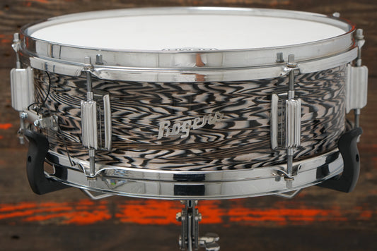 Rogers 5x14" Luxor Snare Drum - 1960s Black Onyx
