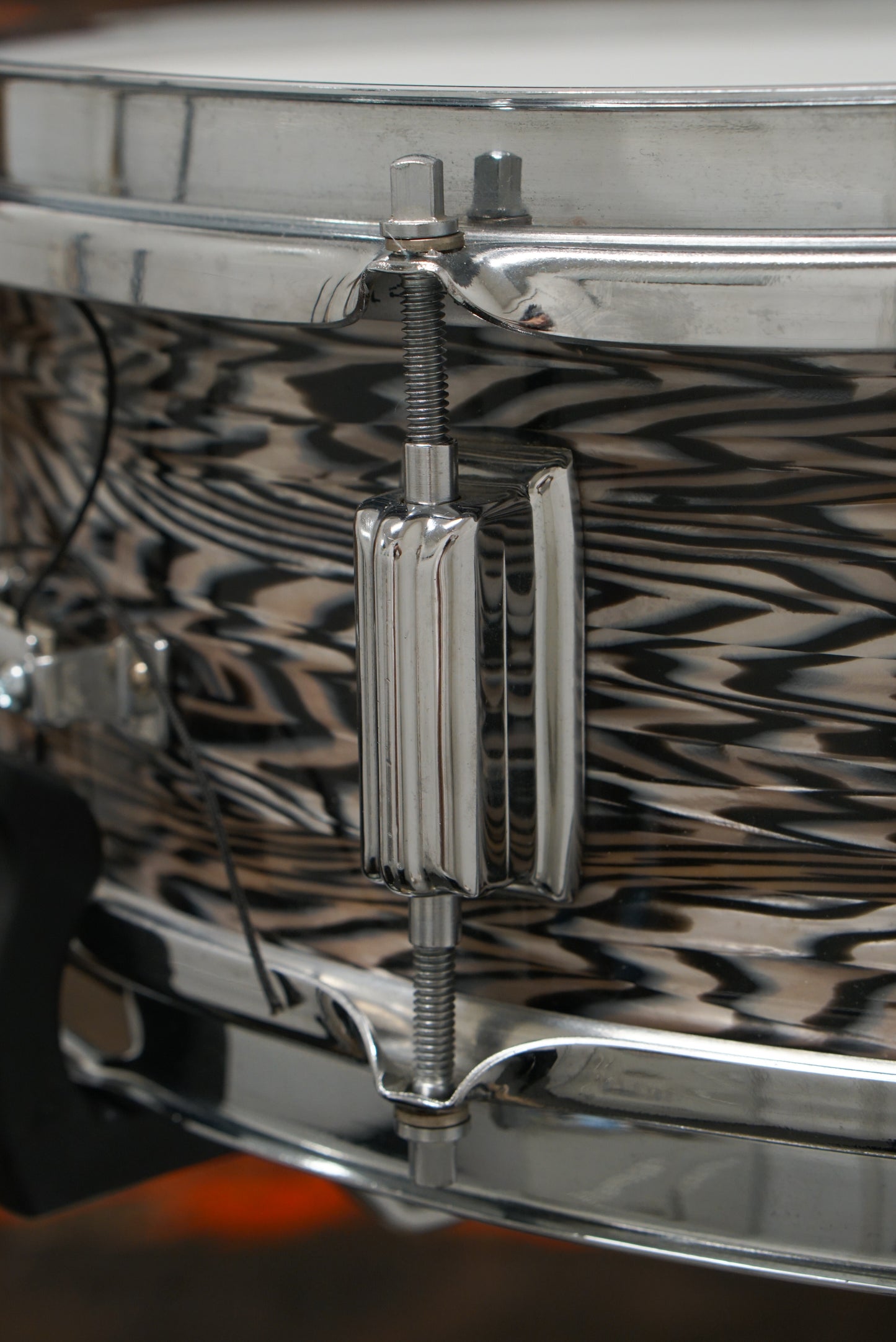 Rogers 5x14" Luxor Snare Drum - 1960s Black Onyx