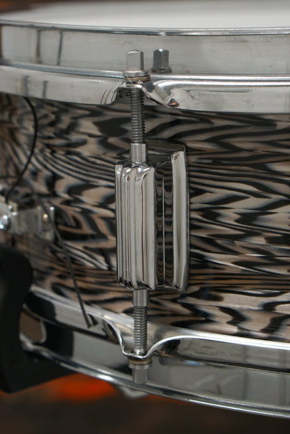 Rogers 5x14" Luxor Snare Drum - 1960s Black Onyx