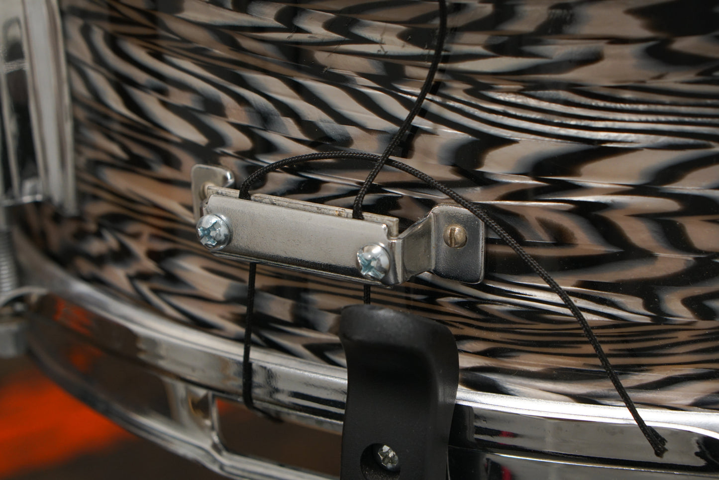 Rogers 5x14" Luxor Snare Drum - 1960s Black Onyx