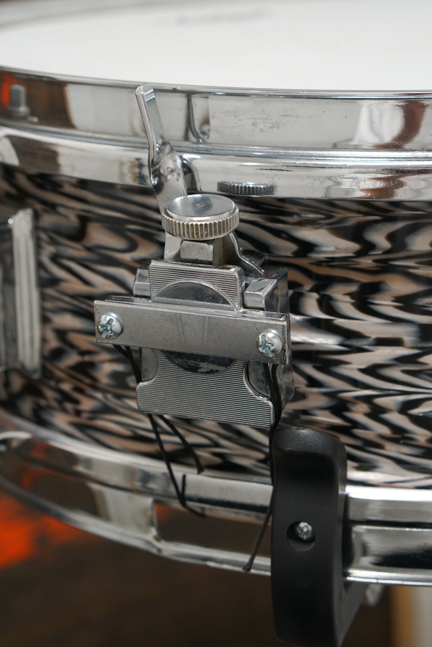 Rogers 5x14" Luxor Snare Drum - 1960s Black Onyx