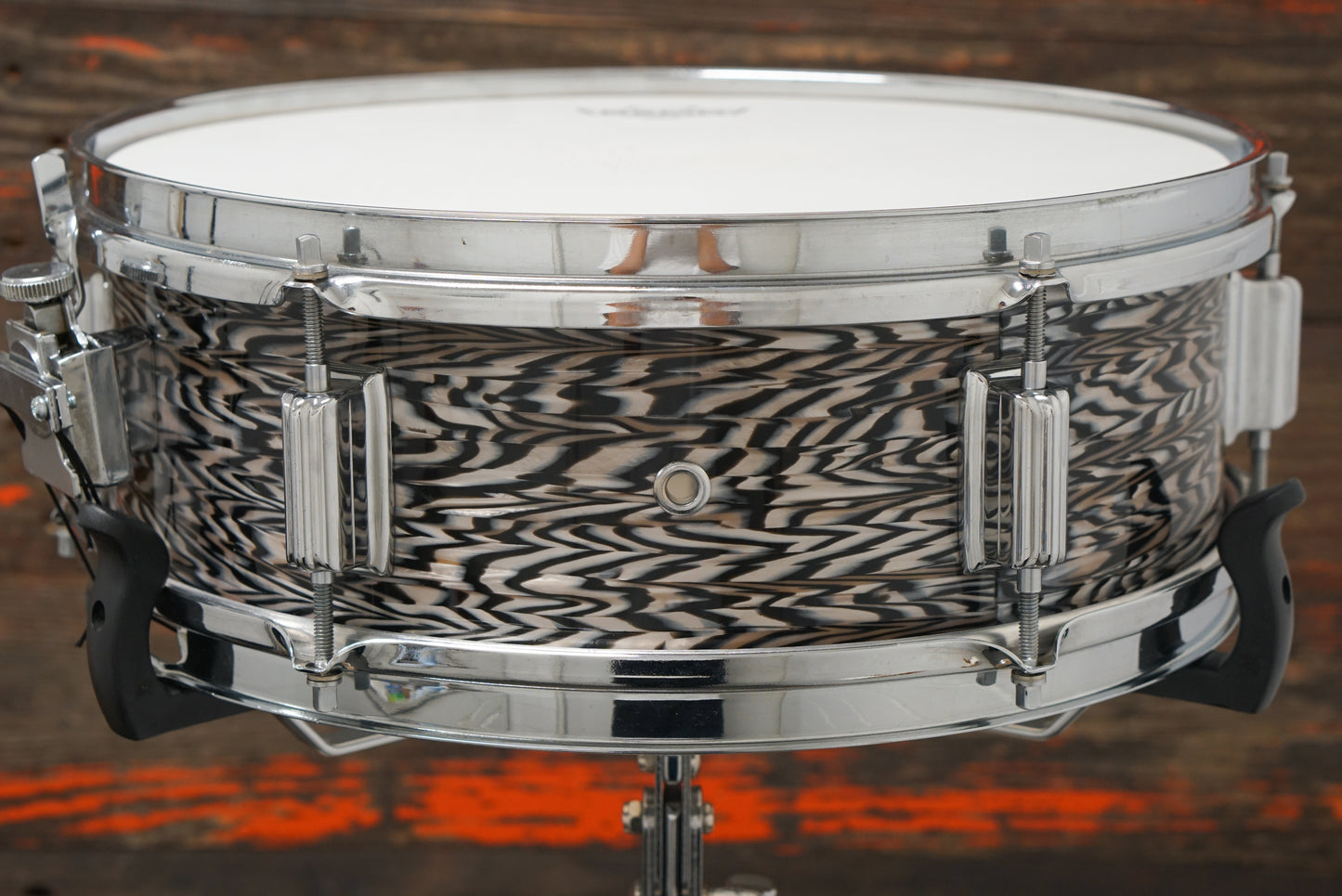 Rogers 5x14" Luxor Snare Drum - 1960s Black Onyx