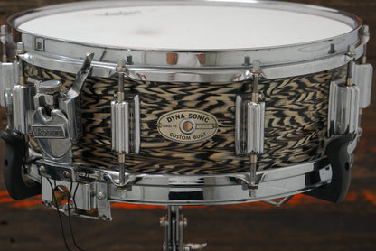 Rogers 5x14" Dynasonic Wood Snare Drum - 1960s Black Onyx