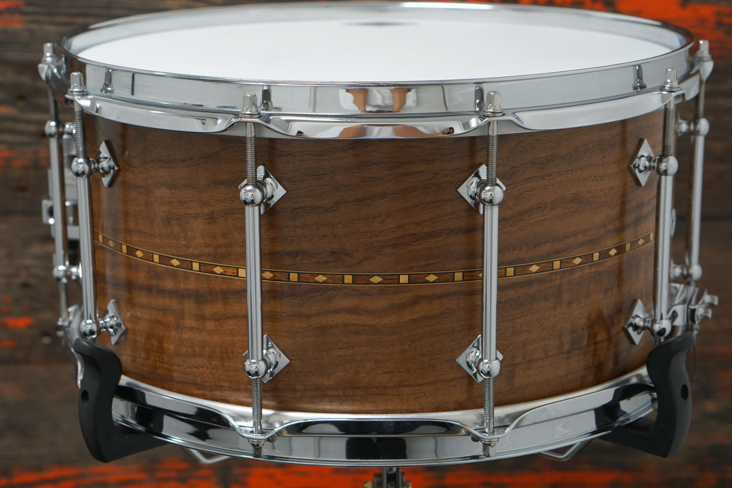 Craviotto 7x14" Walnut Snare Drum w/ Inlay