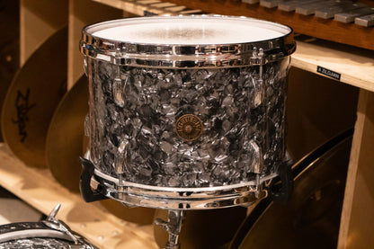 Gretsch 12/14/18/5x14" Round Badge Drum Set - 1960's Black Diamond Pearl