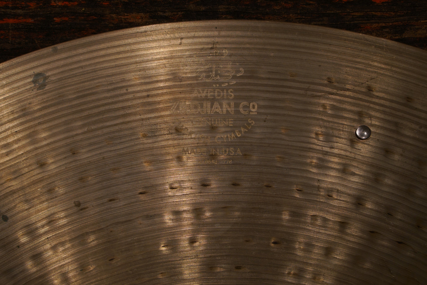 Zildjian 22" A. Ride Cymbal - 2839g