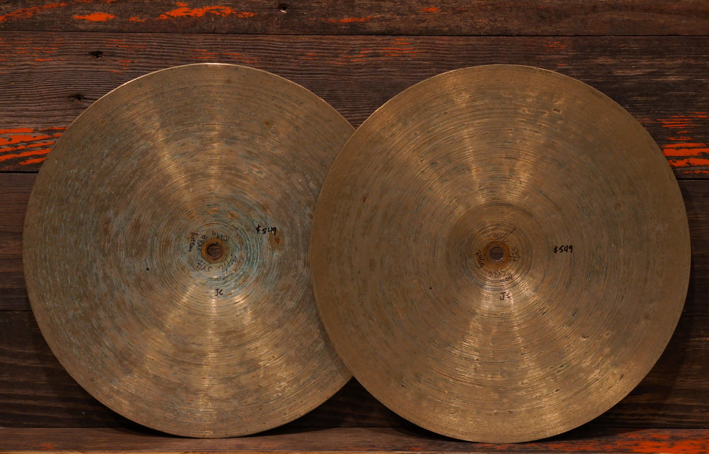 Name Brand 14" Prestige Hi-Hat Cymbals - 746/1079g