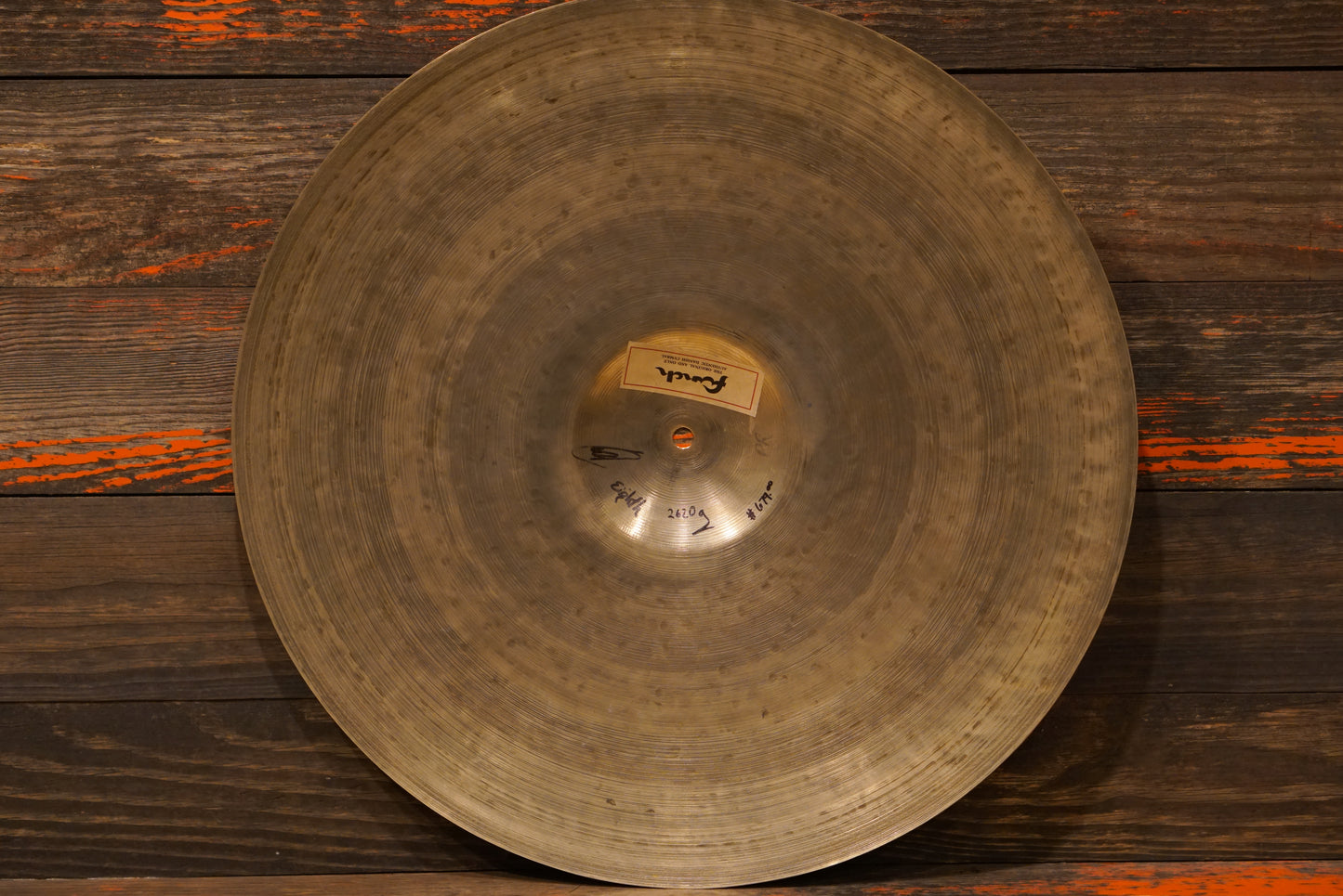 Funch 22" 8th Anniversary Ride Cymbal - 2620g