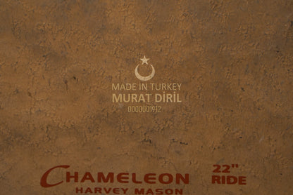 Murat Diril 22" Chameleon Arena Ride Cymbal - 2264g