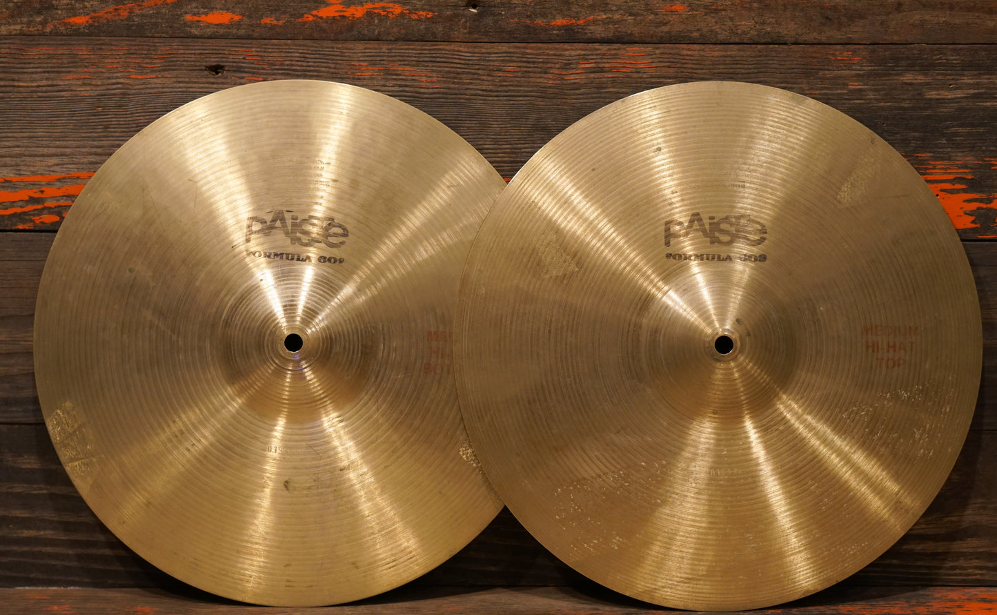 Paiste 14" Formula 602 Classic Medium Hi-Hat Cymbals - 848/916g