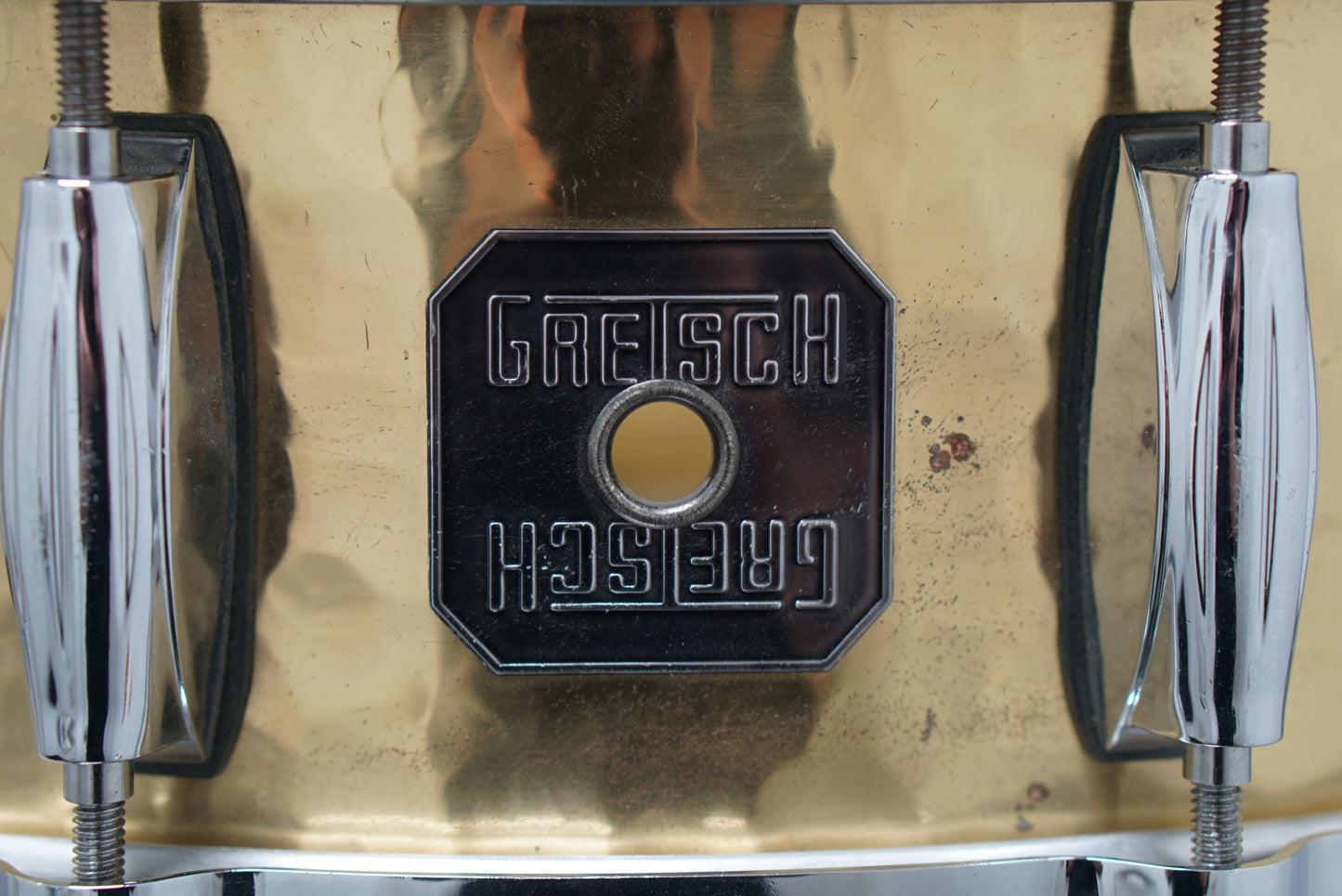Gretsch 5x14" Full Range Hammered Brass Snare Drum