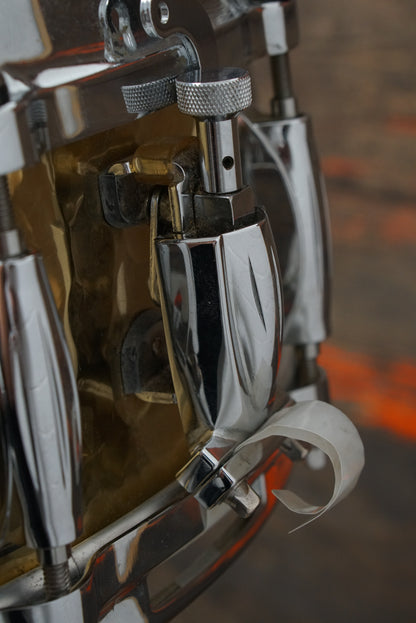 Gretsch 5x14" Full Range Hammered Brass Snare Drum